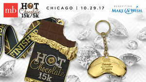 Ram Racing And Make-A-Wish® Create "Diamonds For The Decade" To Celebrate 10th Anniversary Of MB Chicago Hot Chocolate 15k/5k