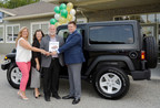 Claude Dery of Fredericton wins 2017 Jeep Wrangler Sport S in Select Sweepstakes