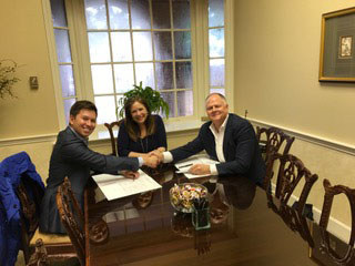 Avanti Holding Group principal Teddy Kim and OPEI President and CEO Kris Kiser close Aug. 15.