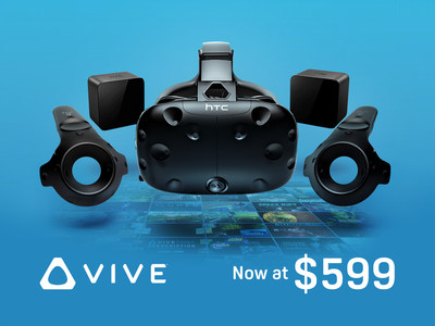HTC Vive Now Available for $599