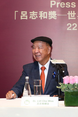 Dr. Lui Che Woo, Founder & Chairman of the Board of Governors cum Prize Council, LUI Che Woo Prize