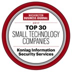 Koniag Information Security Services Recognized By the Washington Business Journal