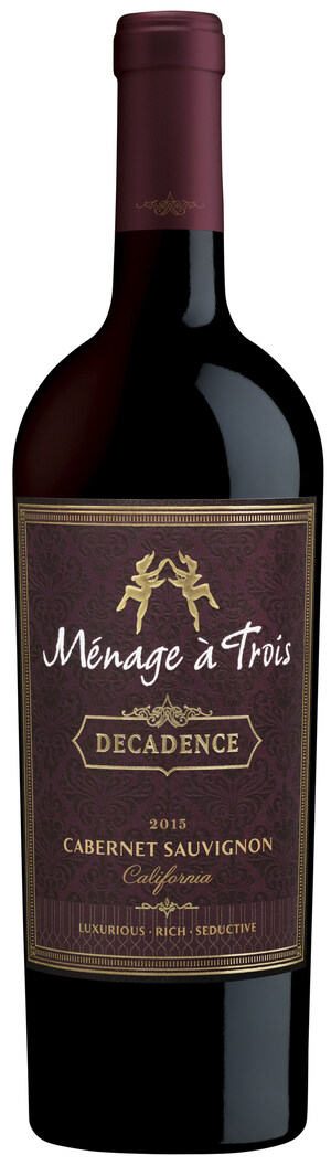 Provocative Wine Brand Launches Ménage à Trois Decadence