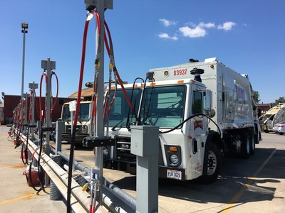 IGS opens compressed natural gas station at Rumpke.