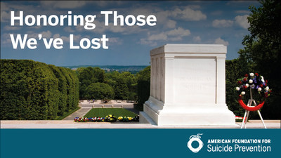 Nation's Largest Suicide Prevention Organization Honors Veterans, Active Duty Service Members and First Responders with Wreath Laying Ceremony at Arlington National Cemetery - Media Invited