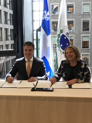 Le Québec et l'État brésilien du Paraná réitèrent leur collaboration