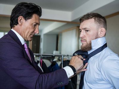 McGregor has officially partnered with the custom clothing brand David August in creating August McGregor, a new menswear label offering complete modern suiting, sportswear and accessories inspired by McGregor’s iconic style.