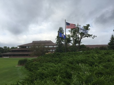 As a reminder for its employees every day of the sacrifices made by the members of the military, Cargill displays an American flag that flew over Baghdad on Sept. 11, 2003, during Operation Iraqi Freedom at its headquarters outside of Minneapolis.