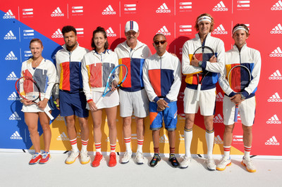 adidas and Pharrell Williams Launchadidas tennis pharrell williams us open  
