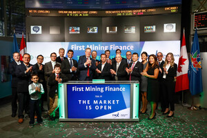 First Mining Finance Corp. Opens the Market