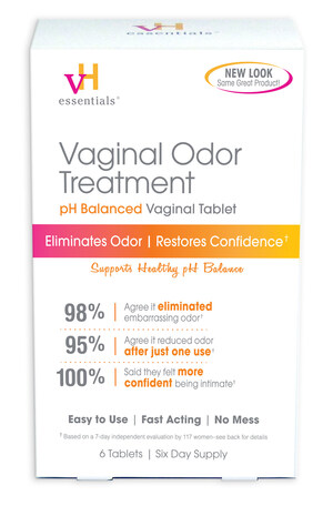 Consumer Study on vH essentials® Vaginal Odor Treatment Shows Stellar Results