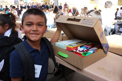Last year, Ashford University donated $10,000 to help with the purchase of backpacks and school supplies for 466 students at Horton Elementary School in San Diego.