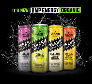AMP ENERGY® Reimagines Energy with Shift to Organic Energy Drinks
