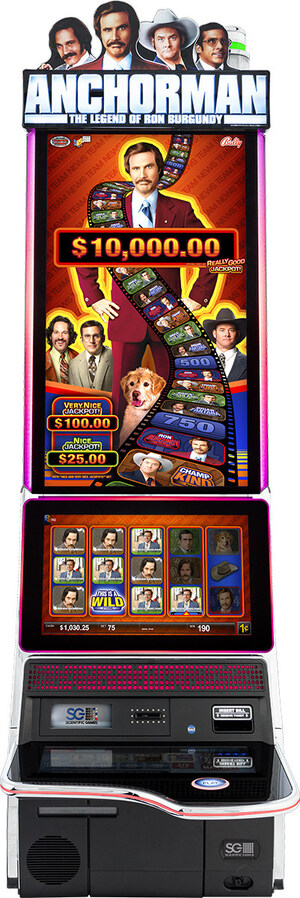 Scientific Games Launches ANCHORMAN: THE LEGEND OF RON BURGUNDY™