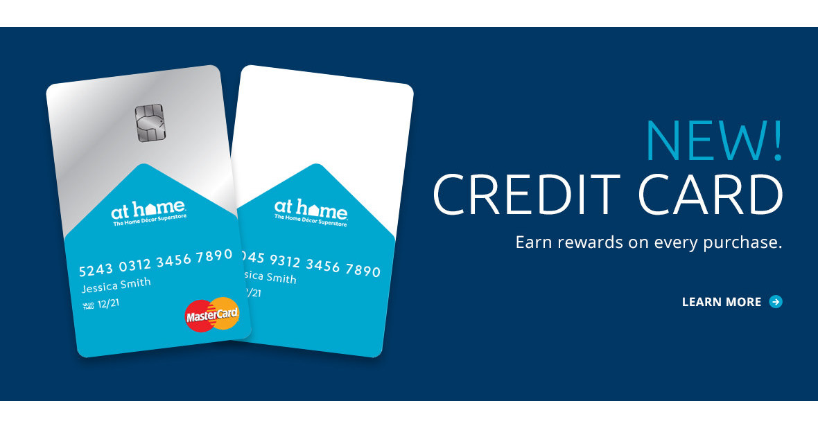 At Home Launches Credit Cards And Insider Perks