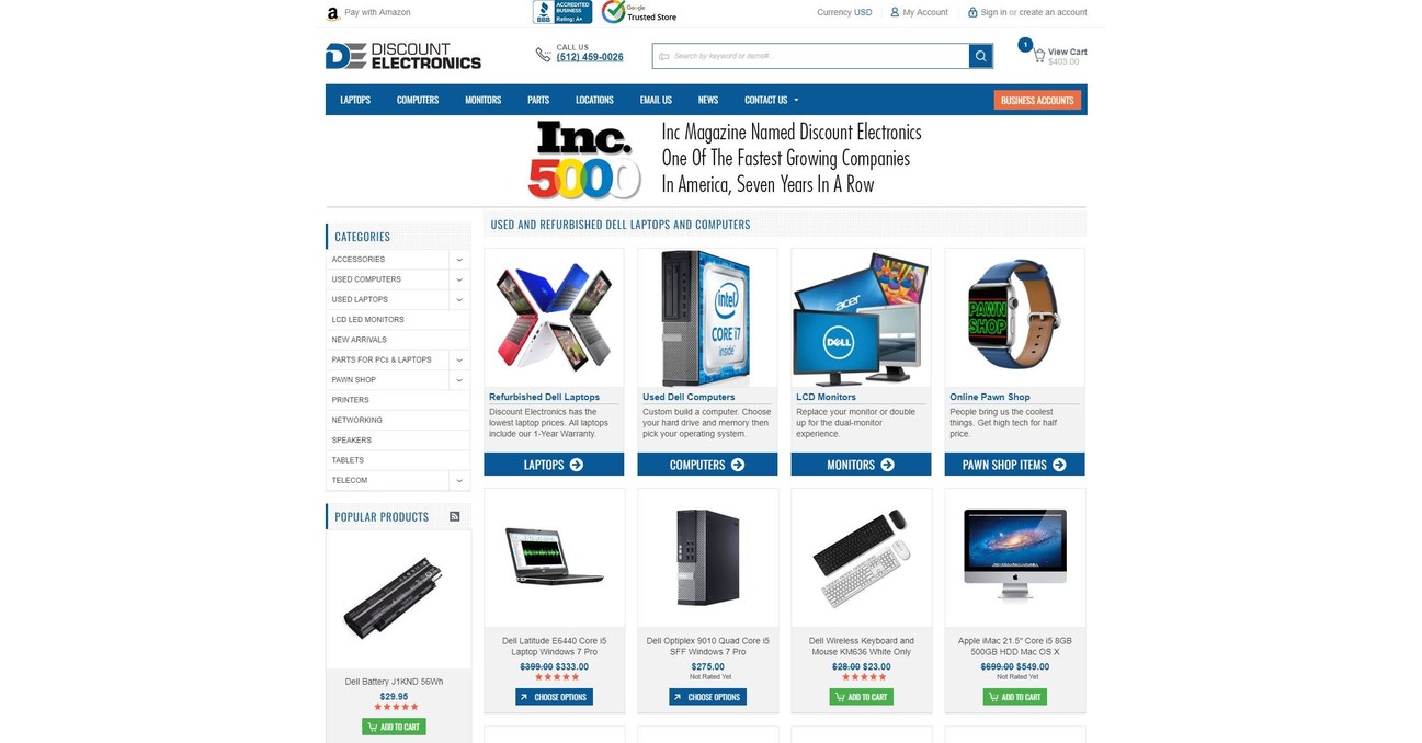 Discount Electronics is Changing the Way US Consumers Buy Computers