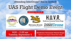 NIAS Coordinating Unmanned Aircraft System Demonstration Flights for InterDrone Participants and Industry Professionals