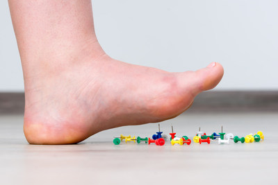 Neuropathic Pain often feels like you're walking on pins and needles