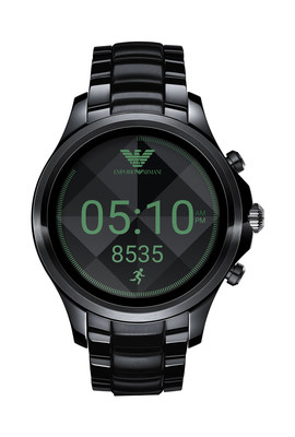 armani connected touchscreen smartwatch