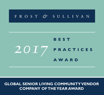 STANLEY Healthcare receives the 2017 Global Senior Living Community Vendor Company of the Year Award