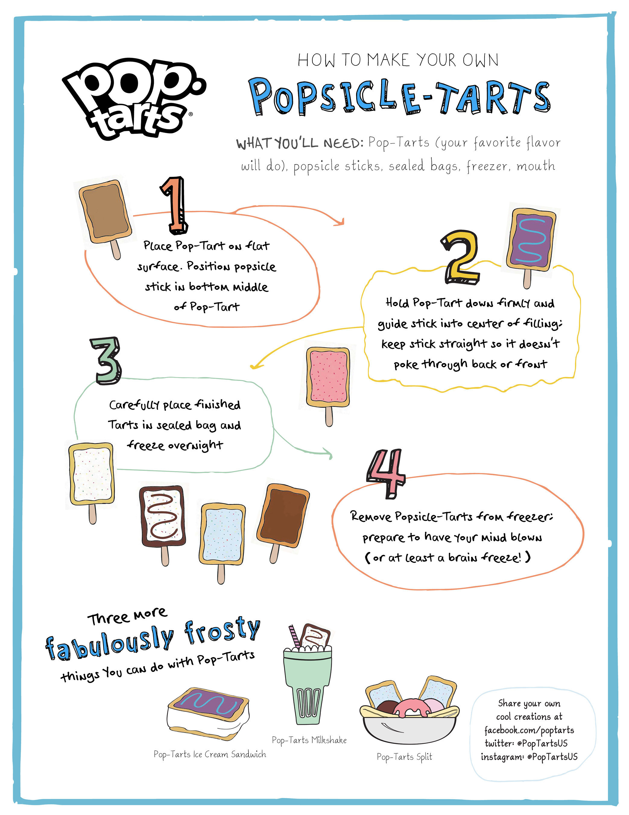 Pop-Tarts® Just Introducing Popsicle-Tarts - 30,