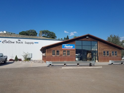 The former Colton Truck Supply in Montrose, Colorado, during its transition to a FleetPride branch.