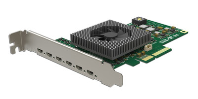 Magewell's new Flex I/O HDMI 4i2o input/output card offers outstanding channel density, performance and versatility for capture and playout applications.