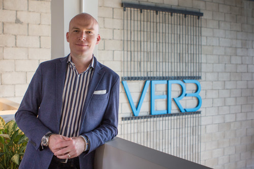 Andy MacLellan, President and Founder of VERB Interactive, at the company's Halifax office. (CNW Group/VERB Interactive)