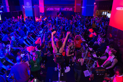 The Cycle for Survival community rode at events across the country in February and March to fight back against rare cancers. Cycle for Survival has raised $140 million since 2007, with $110 million raised in the past four years. Every dollar goes to rare cancer research. 31,000 people participated in the indoor cycling rides this year and more than 200,000 donors supported the cause. (Photo by Diane Bondareff/Invision for Cycle for Survival/AP Images)