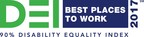 Sodexo Named as Top-Scorer on the 2017 Disability Equality Index List®