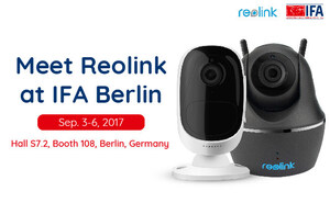 Reolink Unveils Reolink Argus Pro &amp; 5MP Super HD Security Cameras at IFA 2017