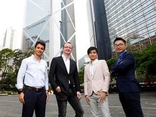 (From left to right) The Monaco founding team: Rafael Melo, Chief Financial Officer; Kris Marszalek, Chief Executive Officer; Gary Or, Chief Technology Officer, Bobby Bao, Managing Director
