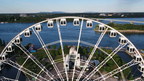 A Bird's-eye View of the City and River! - Montreal's Giant Observation Wheel Opens Officially Tomorrow!