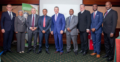 Kismet Abdurahman (Sabre), Dino Gelmetti (Sabre), Esayas Weldemariam (Ethiopian Airlines), Greg Gilchrist (Sabre), Laeke Tadesse (Ethiopian Airlines), Steve Duley (Sabre), Gad Wavomba (Sabre) and Anteneh Feleke (Sabre)