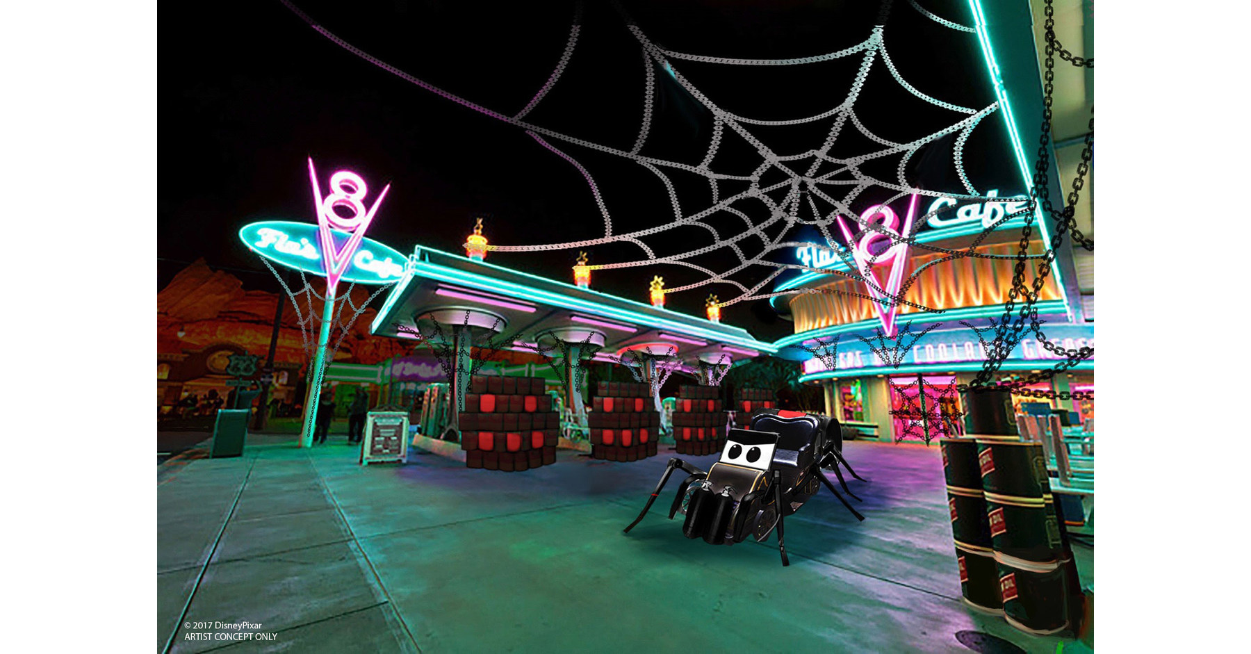 Nueva diversión, entusiasmo y decoraciones de Halloween hechizan Disney  California Adventure Park del 15 de septiembre al 31 de octubre, image size:1800x941