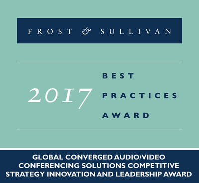 2017 Global Converged Audio/Video Conferencing Solutions Competitive Strategy Innovation and Leadership Award