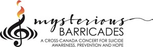 Media Advisory - World Suicide Prevention Day, SEPT. 10, 2017 - FREE Mysterious Barricades concerts for suicide prevention, awareness and hope