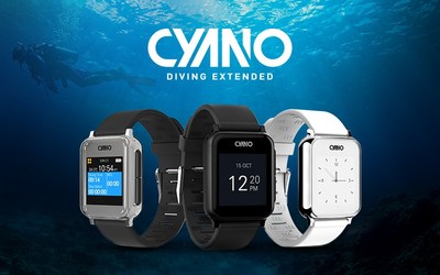 CYANO is a wristwatch-style dive computer