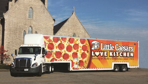 Little Caesars® Sends Mobile Pizza Kitchen to Support Hurricane Harvey Relief Efforts
