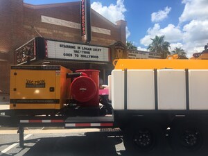 VAC-TRON Goes to Hollywood in Hit Movie, "Logan Lucky" and celebrates 6,000th unit