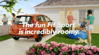 Fit for Fun: New Marketing Campaign Highlights High Tech and Sporty Character of 2018 Honda Fit