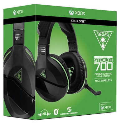 The Turtle Beach Stealth 700 is the latest premium gaming headset for Xbox One, debuting Microsoft’s Xbox Wireless technology and Windows Sonic surround sound, active noise-cancellation, Bluetooth connectivity plus a variety of additional features, all for an unprecedented MSRP of $149.95.