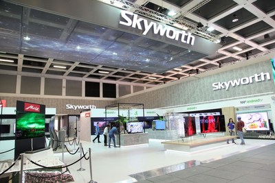 Skyworth’s booth at IFA 2017