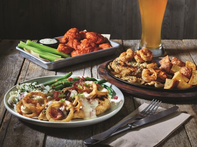 Applebee’s® Neighborhood Grill + Bar announced today its plan to build upon 2 for $20 value menu, known nationwide for offering flavorful variety and generous portions at a great price, with three new craveable entrée additions, including the Whisky Bacon Burger, the Bourbon Street Chicken + Shrimp and the Chicken Breast with Bacon Beer Cheese Topper.