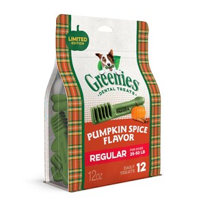 Treat Goals: The GREENIES™ Brand Introduces Pumpkin Spice Flavored Dog Treats