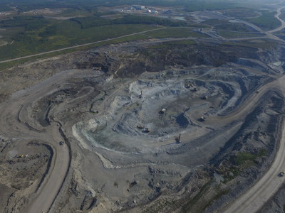 Rainy River open pit (CNW Group/New Gold Inc.)
