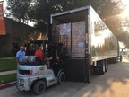 Martin's Donation of Bread and Rolls is Received in Houston