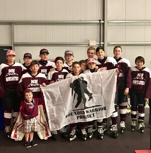 Youth Hockey League Rallies around Wounded Warrior Project