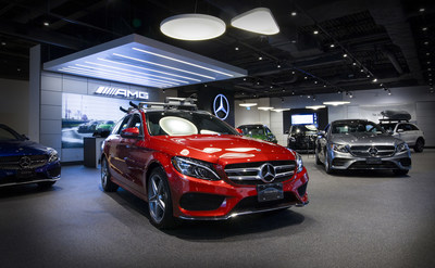 Mercedes Benz Canada Opens New Retail Space In Cf Markville