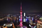 Shanghai's Oriental Pearl Tower Turns Red to Celebrate 30 Years of KFC in China